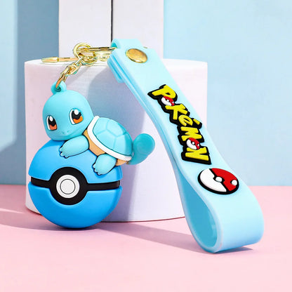 Adorable 3D Pokémon Figure Keychains