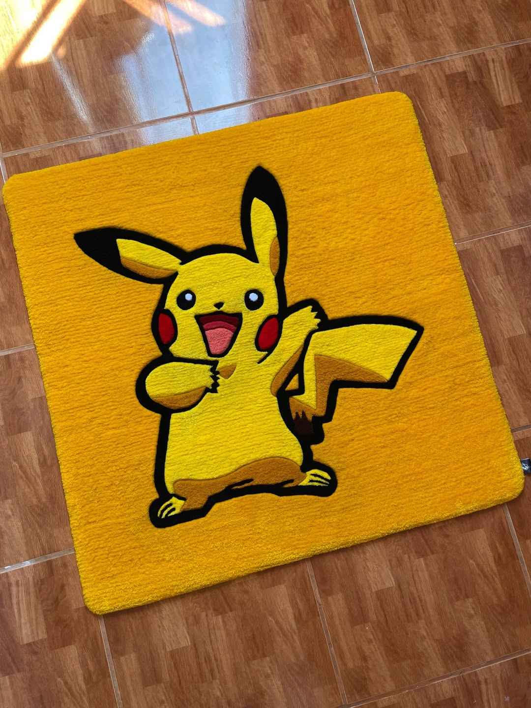 Happy Pikachu Rug