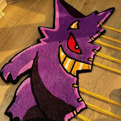 Pokémon Gengar & Clefable Custom rug